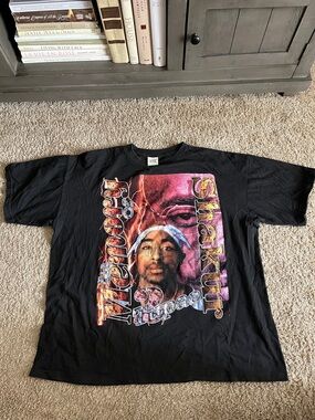Rare Vintage 90s Tupac Rap Tee